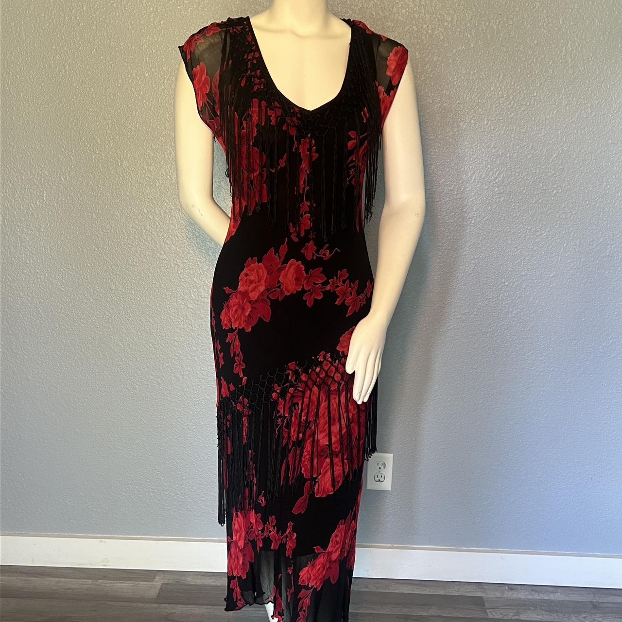 Vintage outlet 80's/90's Black Midi Dress