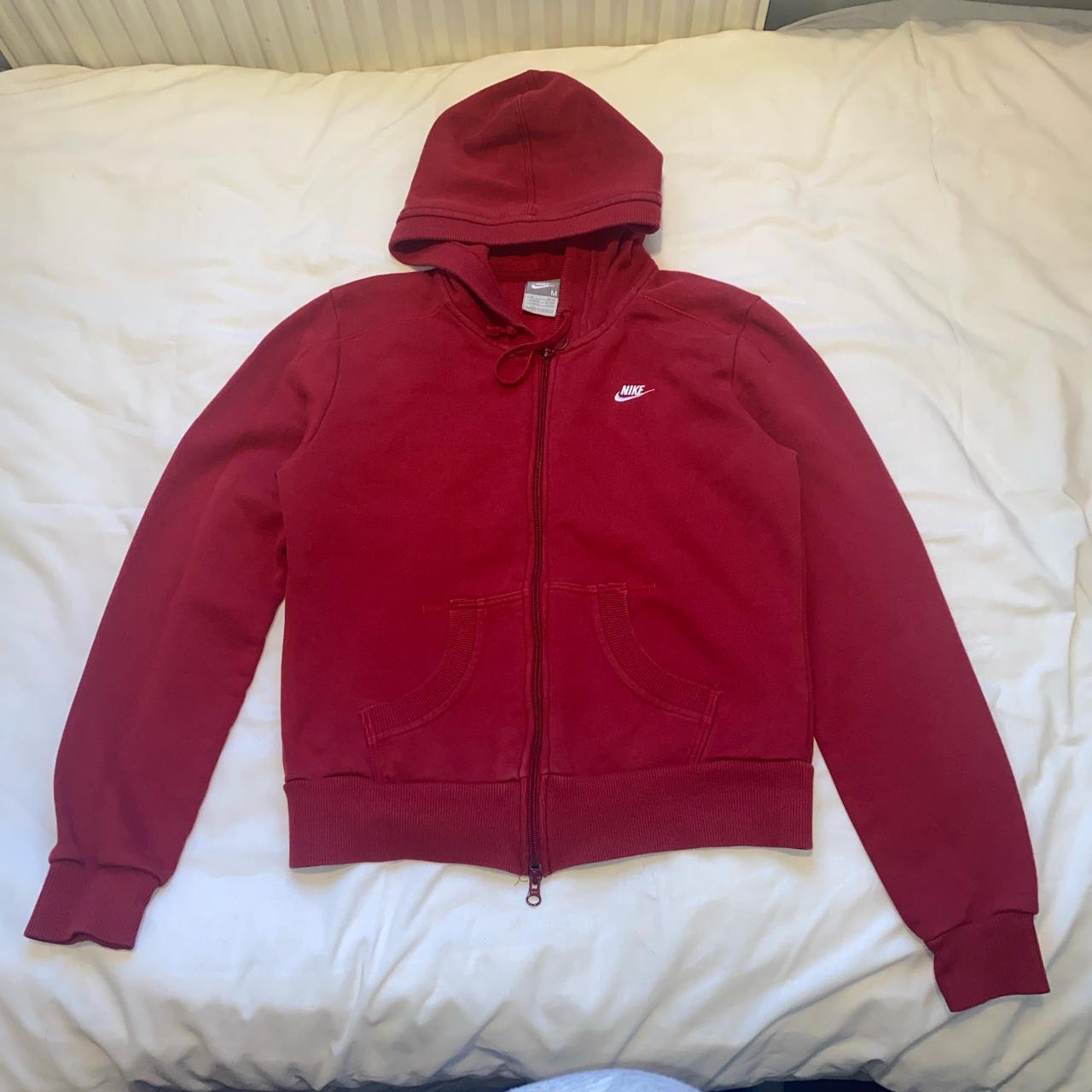cheap red nike hoodie