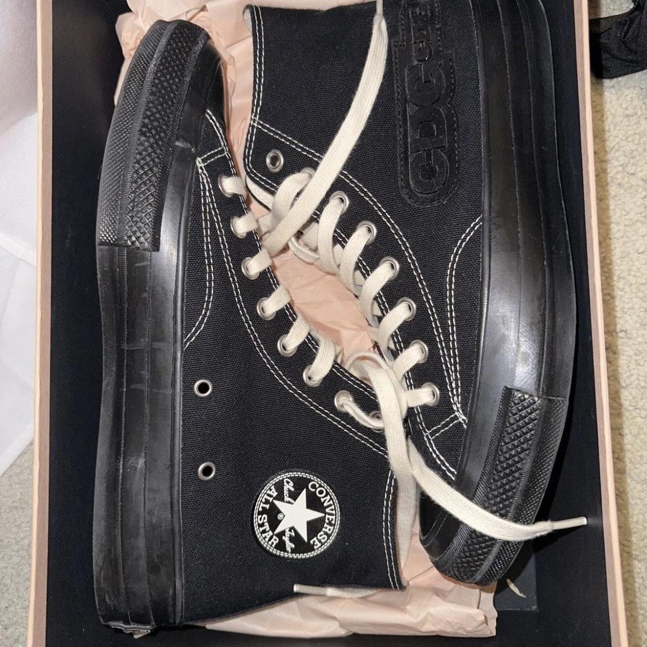 Converse Addict x CDG collab on the Chuck Taylor hi