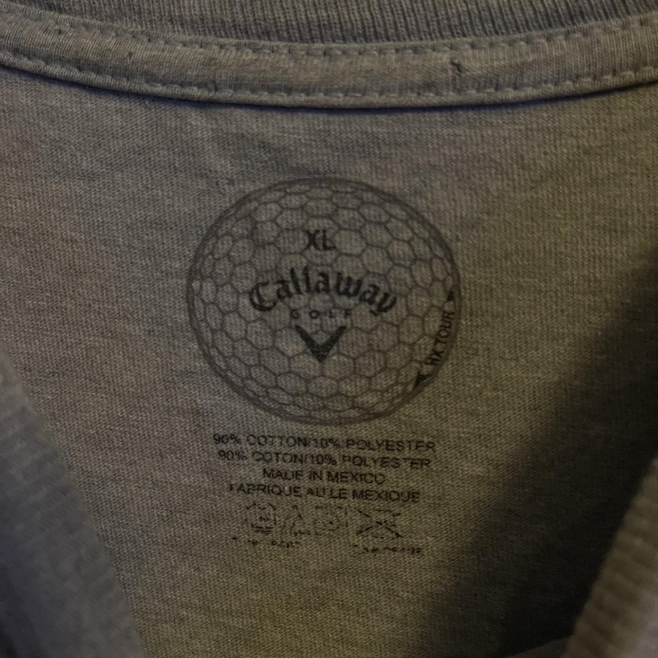 Callaway Golf T Shirt Chest 24 5 Length Depop