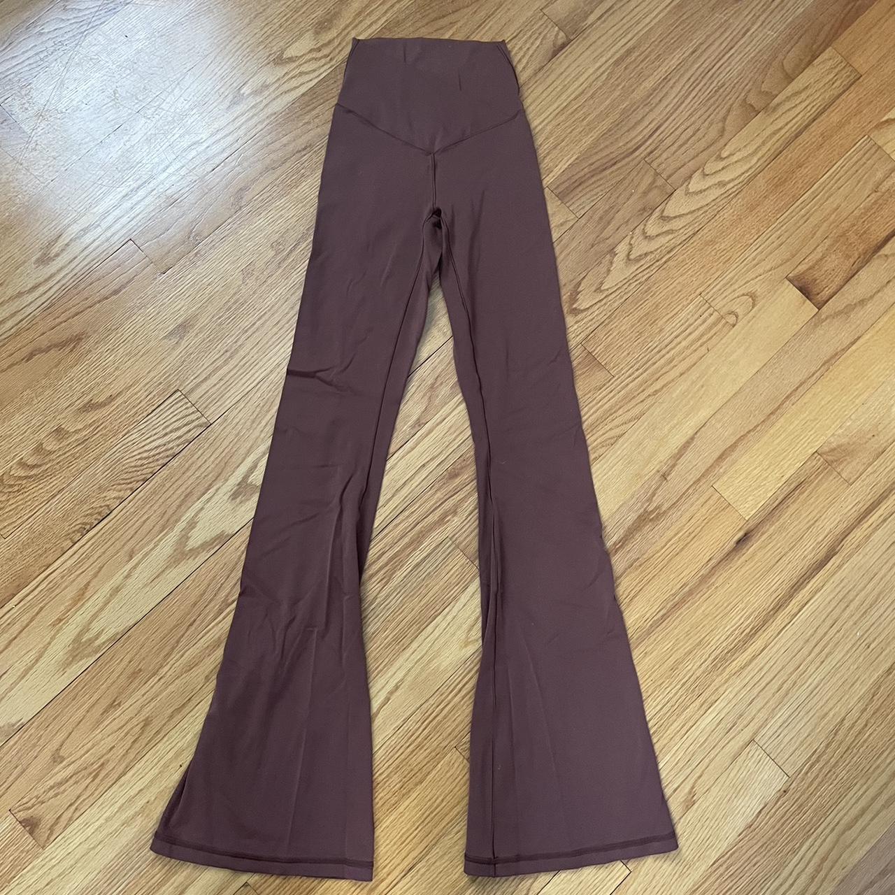 Aerie Women's Brown and Burgundy Leggings
