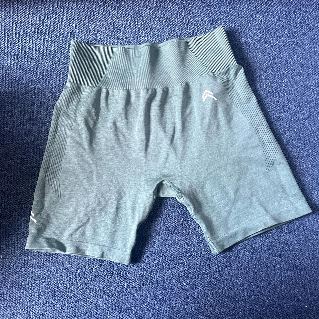 Oner active green long gym shorts #oneractive... - Depop