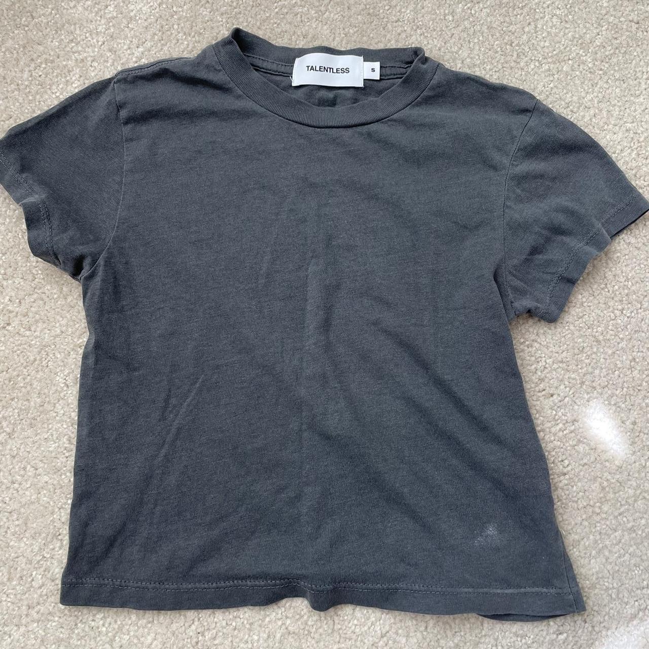 Zara Women's Grey Crop-top | Depop