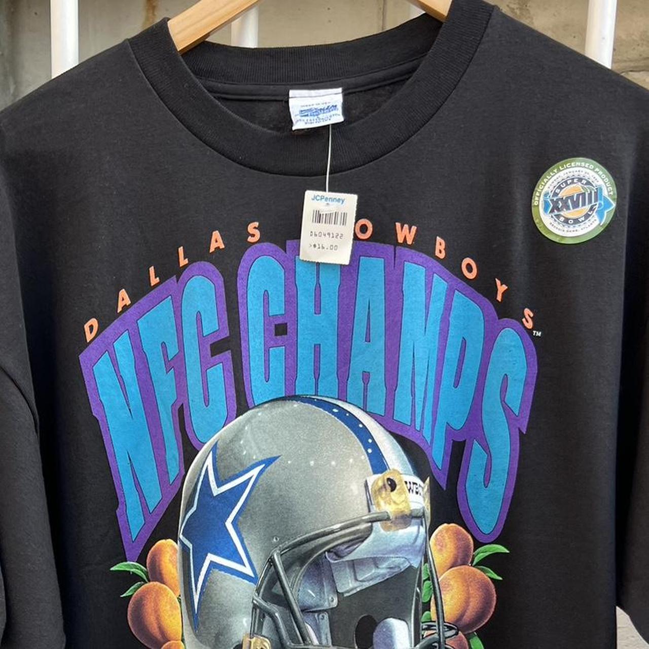 Urban Outfitters Vintage 1996 Super Bowl 30 NFL Dallas Cowboys Champions T- shirt