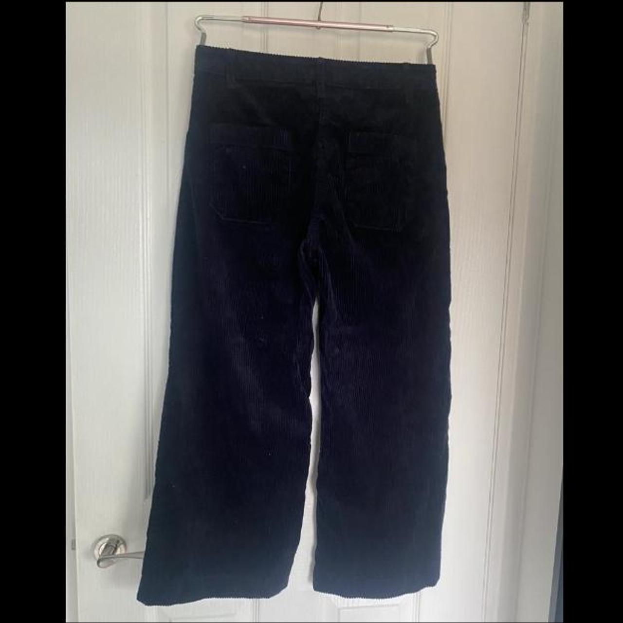 FatFace Women's Navy Trousers | Depop