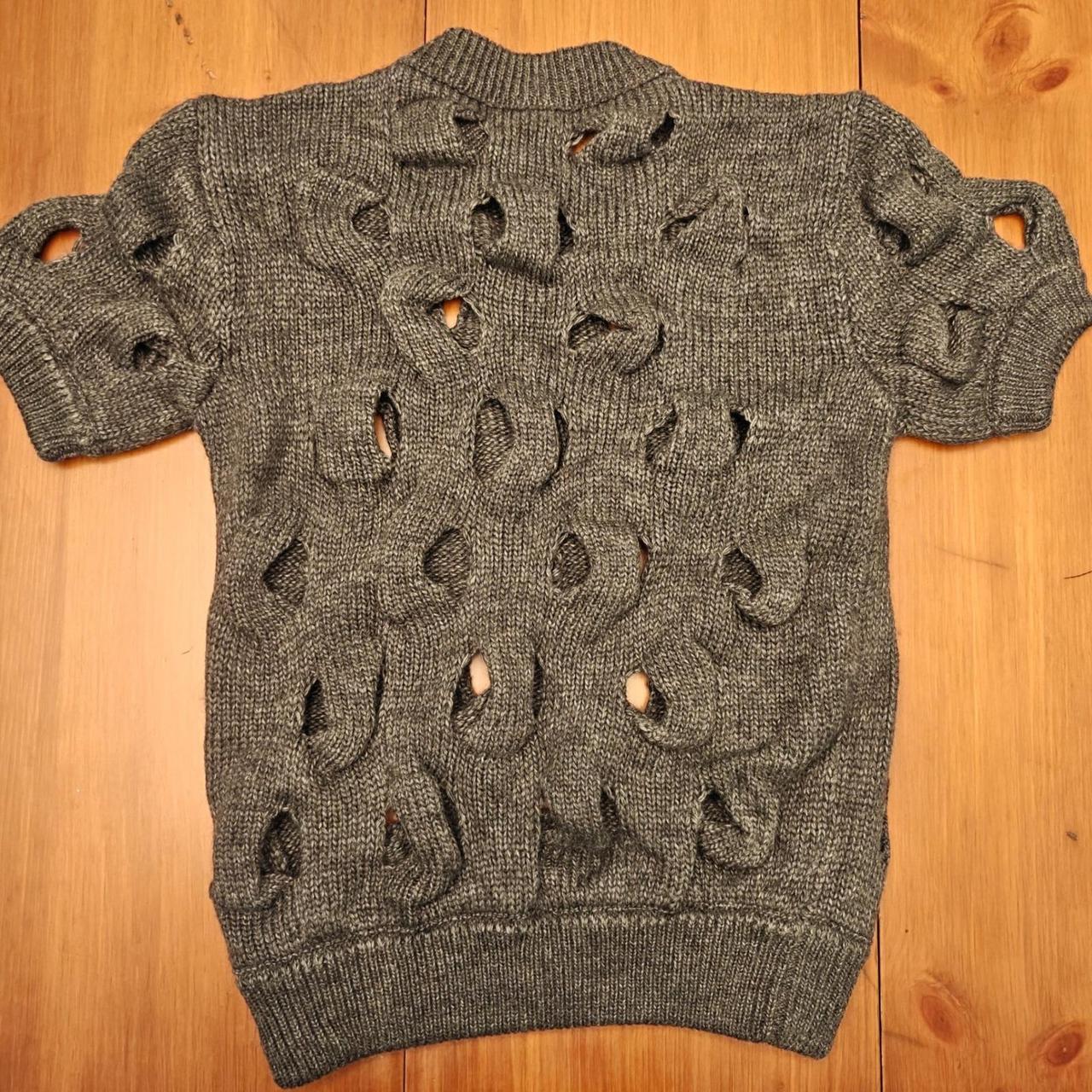 Miu Miu Women's Sweater - Grey - S – Miu Miu Open… - image 2