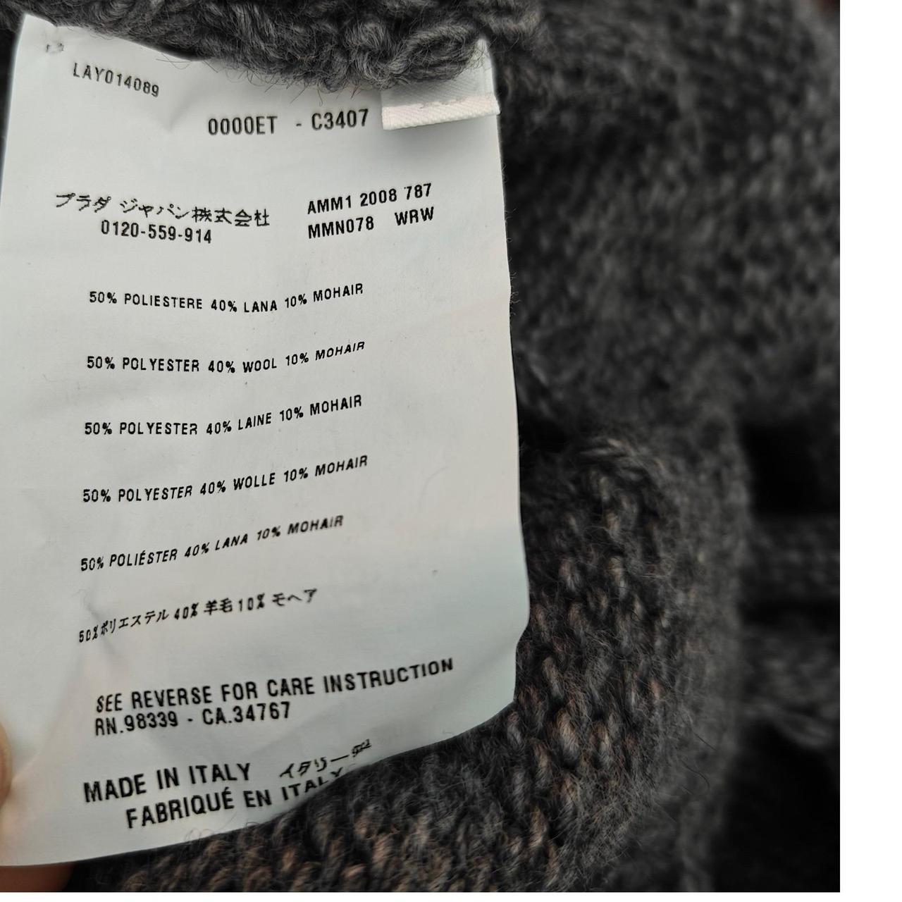 Miu Miu Women's Sweater - Grey - S – Miu Miu Open… - image 6