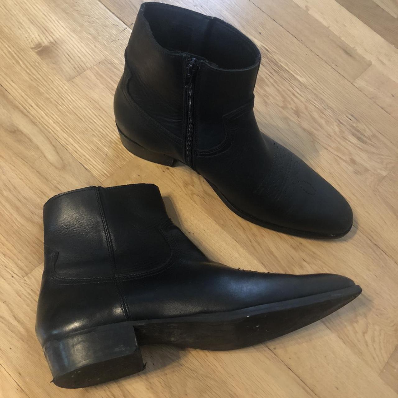 Men’s Black Chelsea/Western Boots UK Size 9 Only... Depop