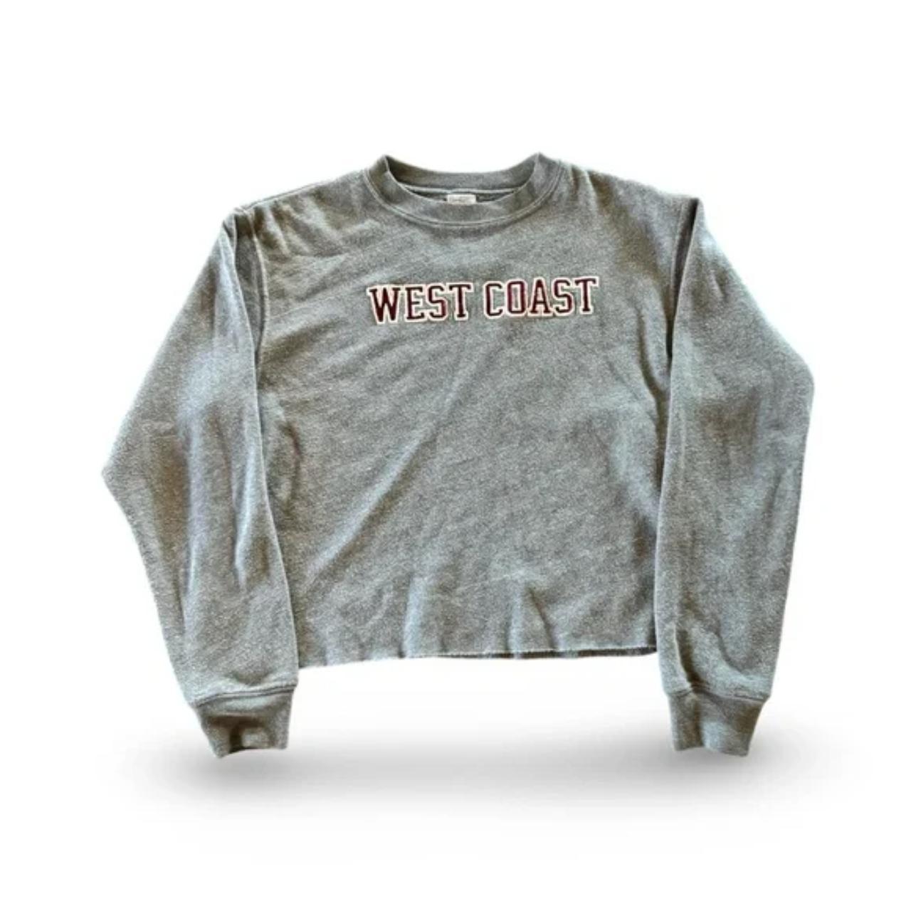 Brandy melville west coast sweatshirt hotsell