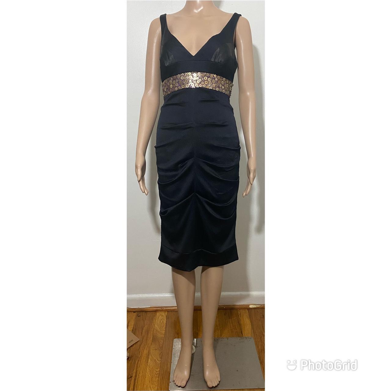 Nicole Miller Black Cocktail Dress