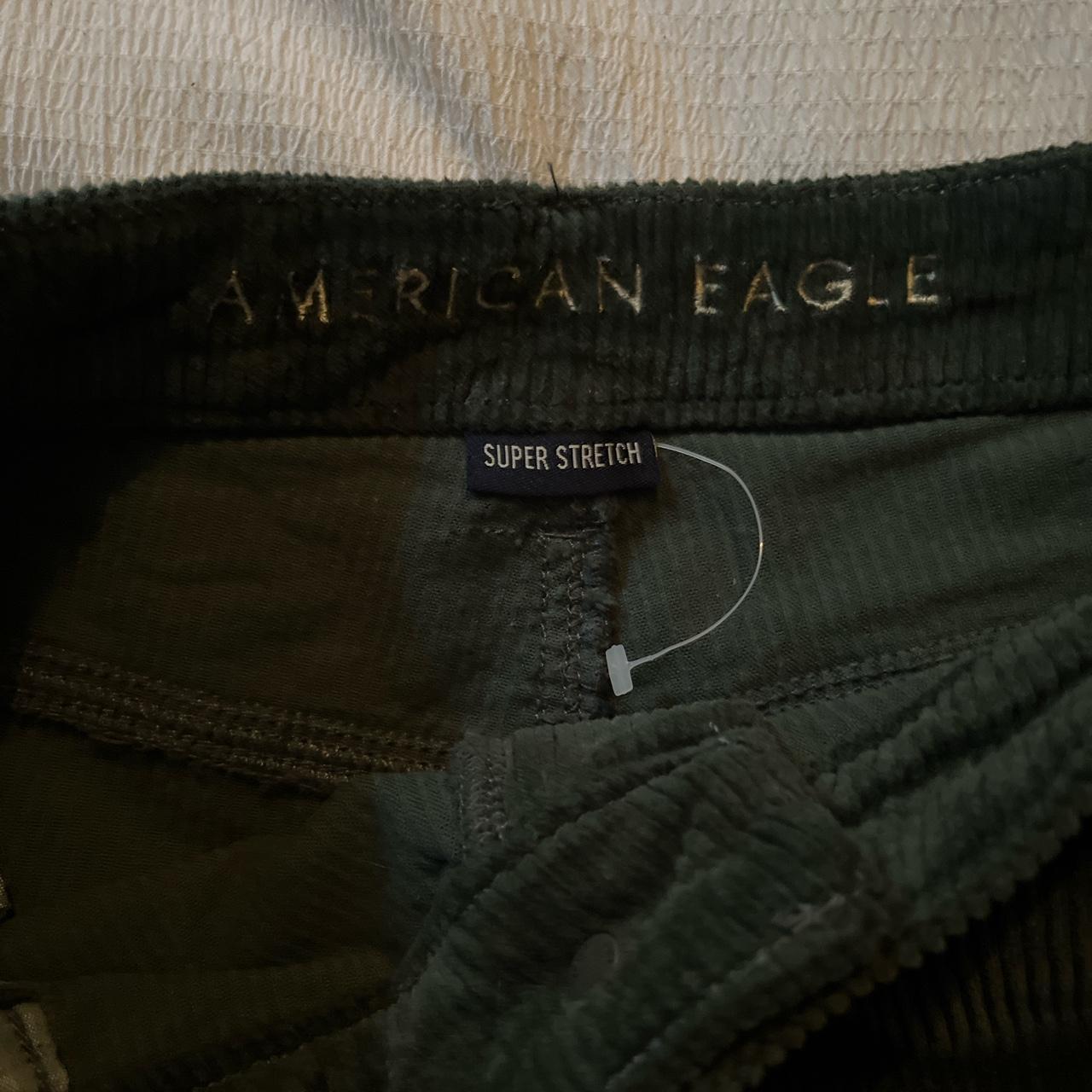 American Eagle Women's Green Trousers | Depop