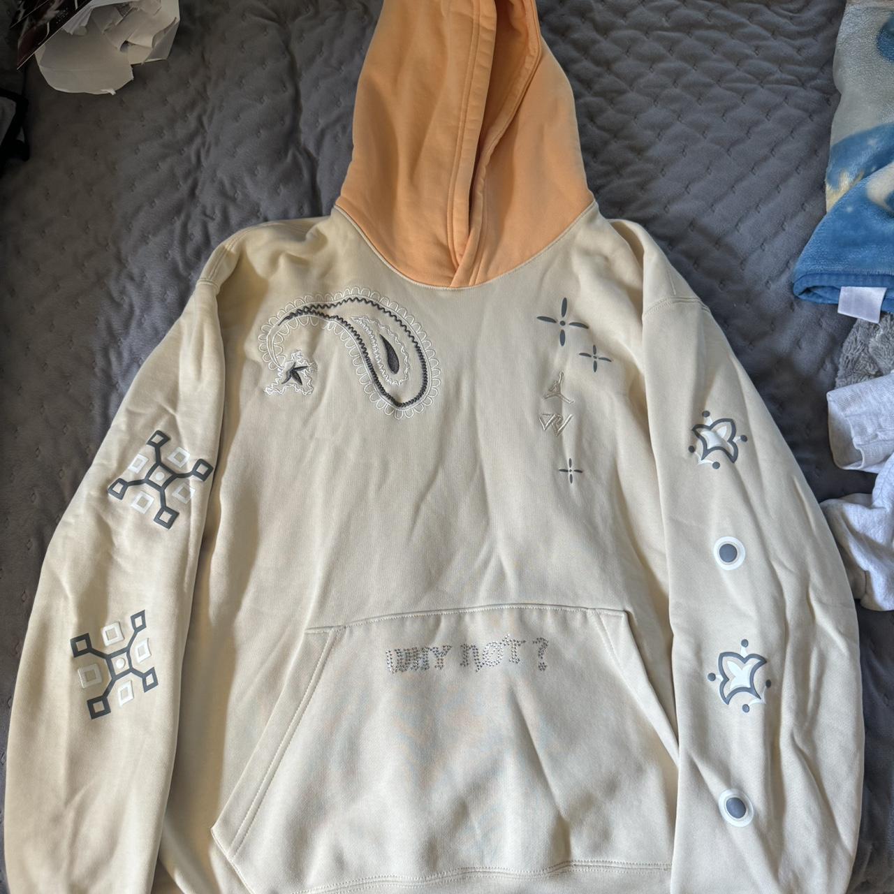 Jordan “why not” hoodie with designs Depop