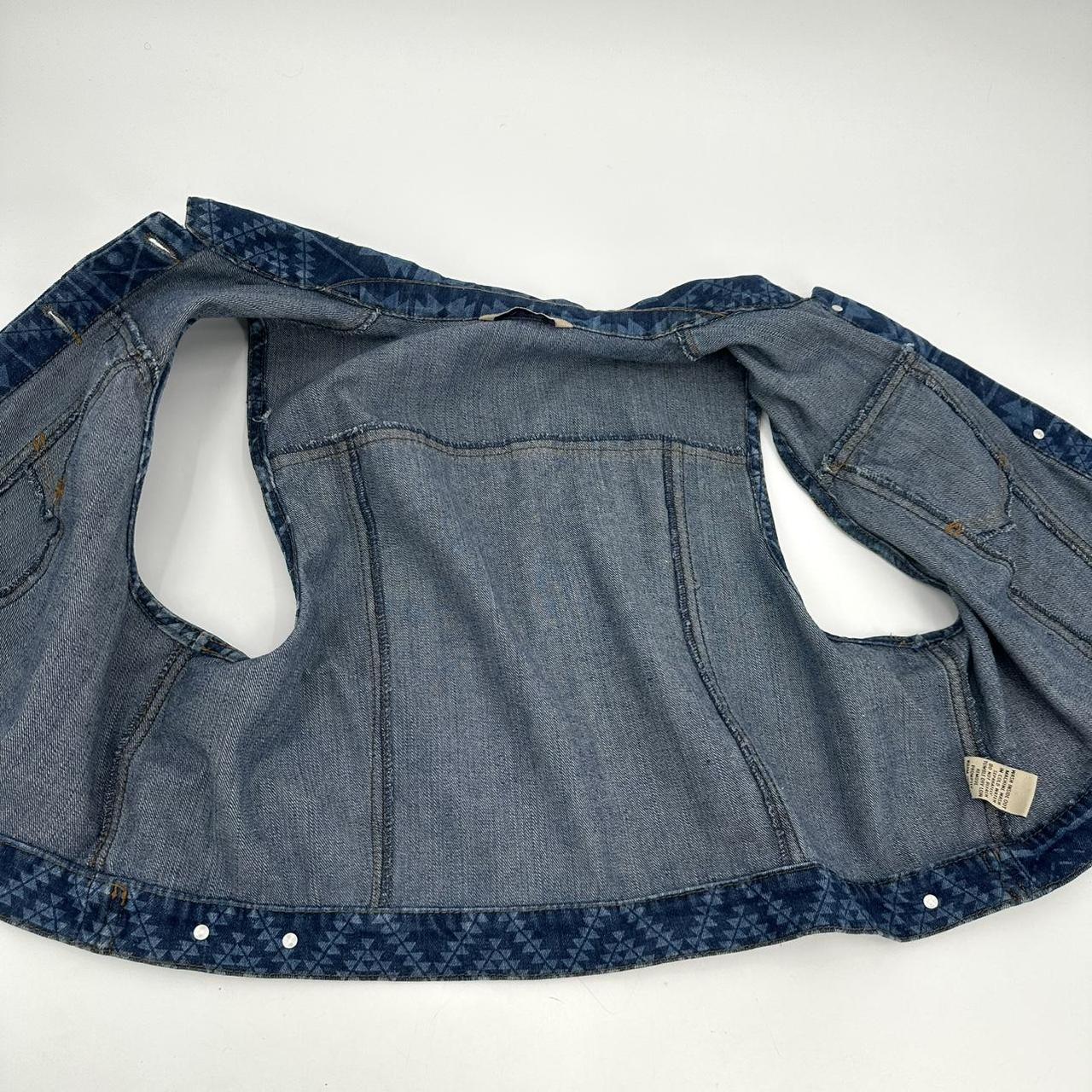 Preloved Women's Vest - Blue - XXL – HIGHWAY JEAN… - image 8