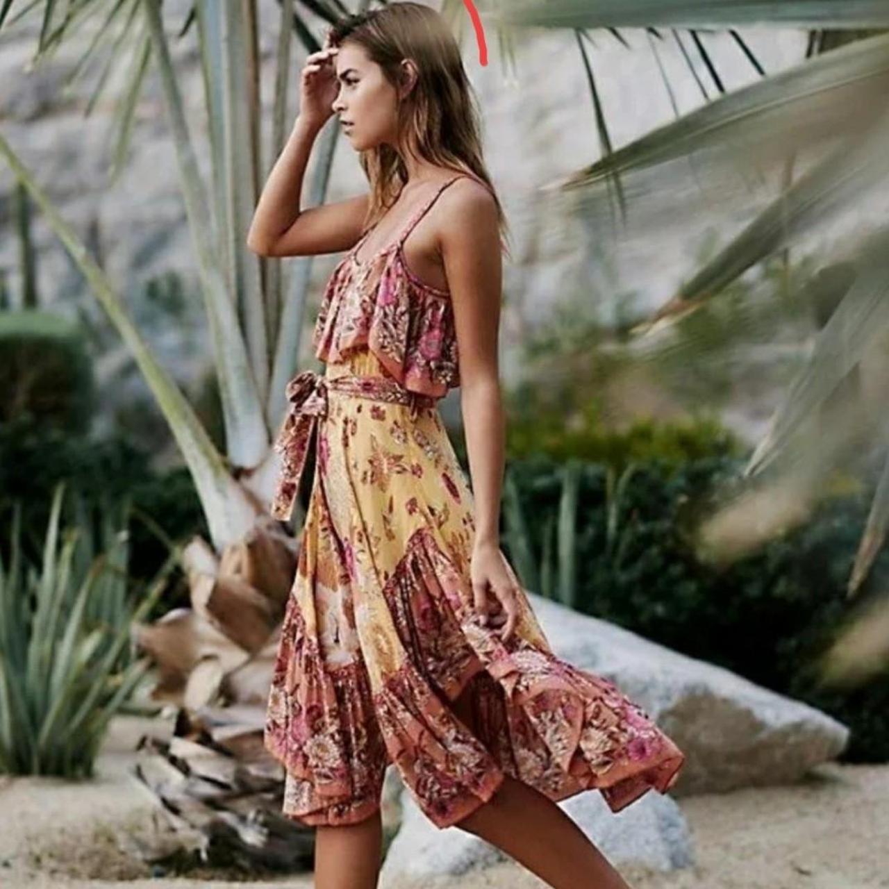 Spell Women's Dress Depop