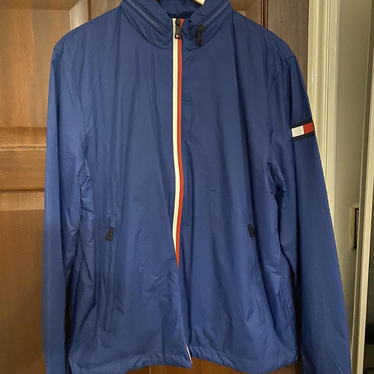 Tommy Hilfiger Men's Blue Jacket | Depop