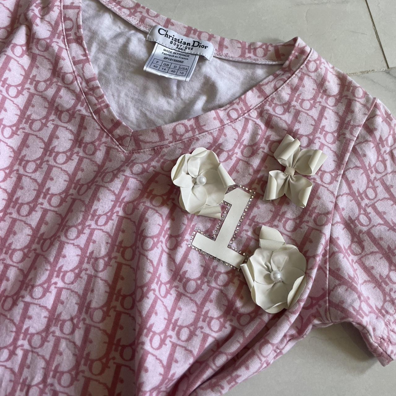 Dior baby-tee - Depop