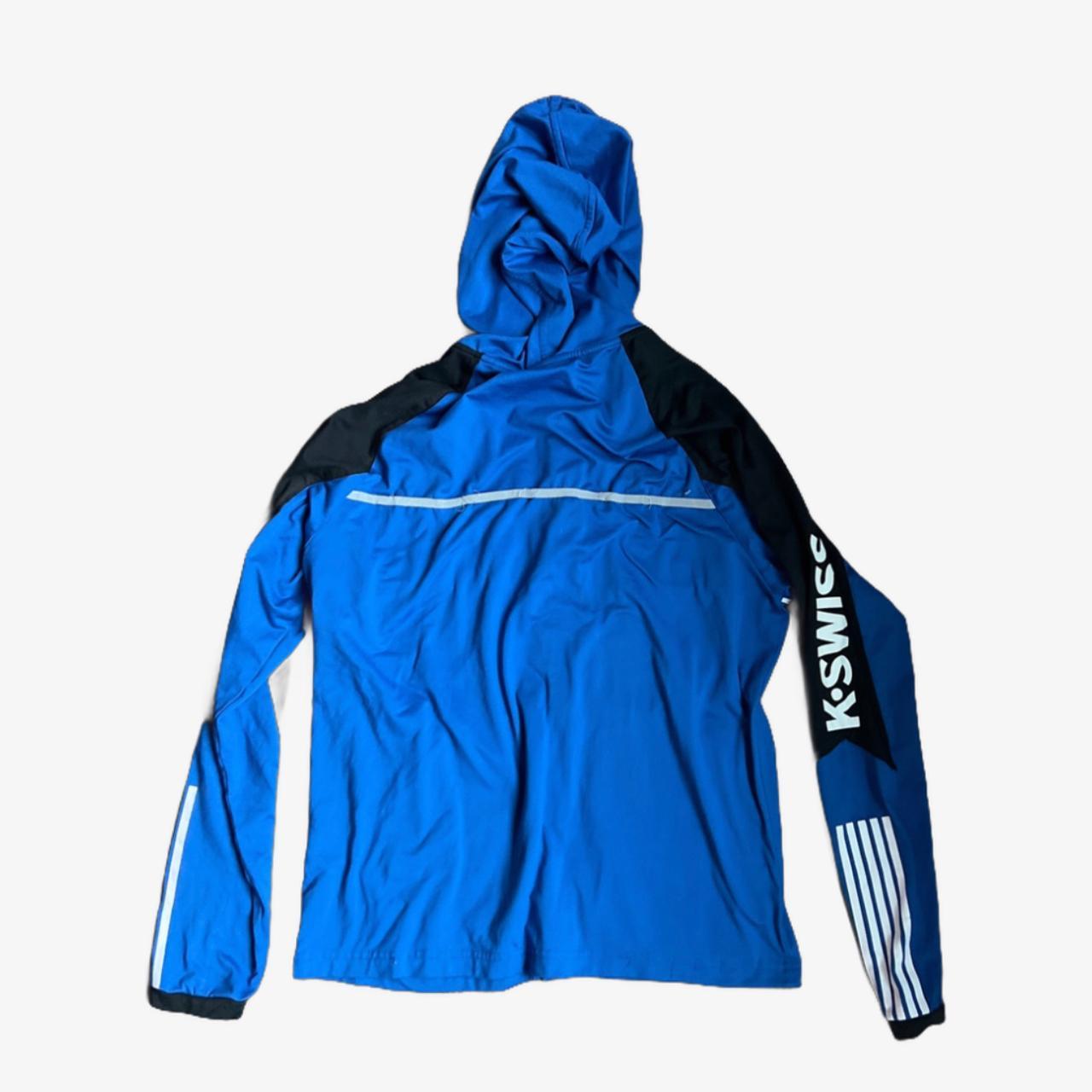 KSwiss Men's Blue Sweatshirt Depop