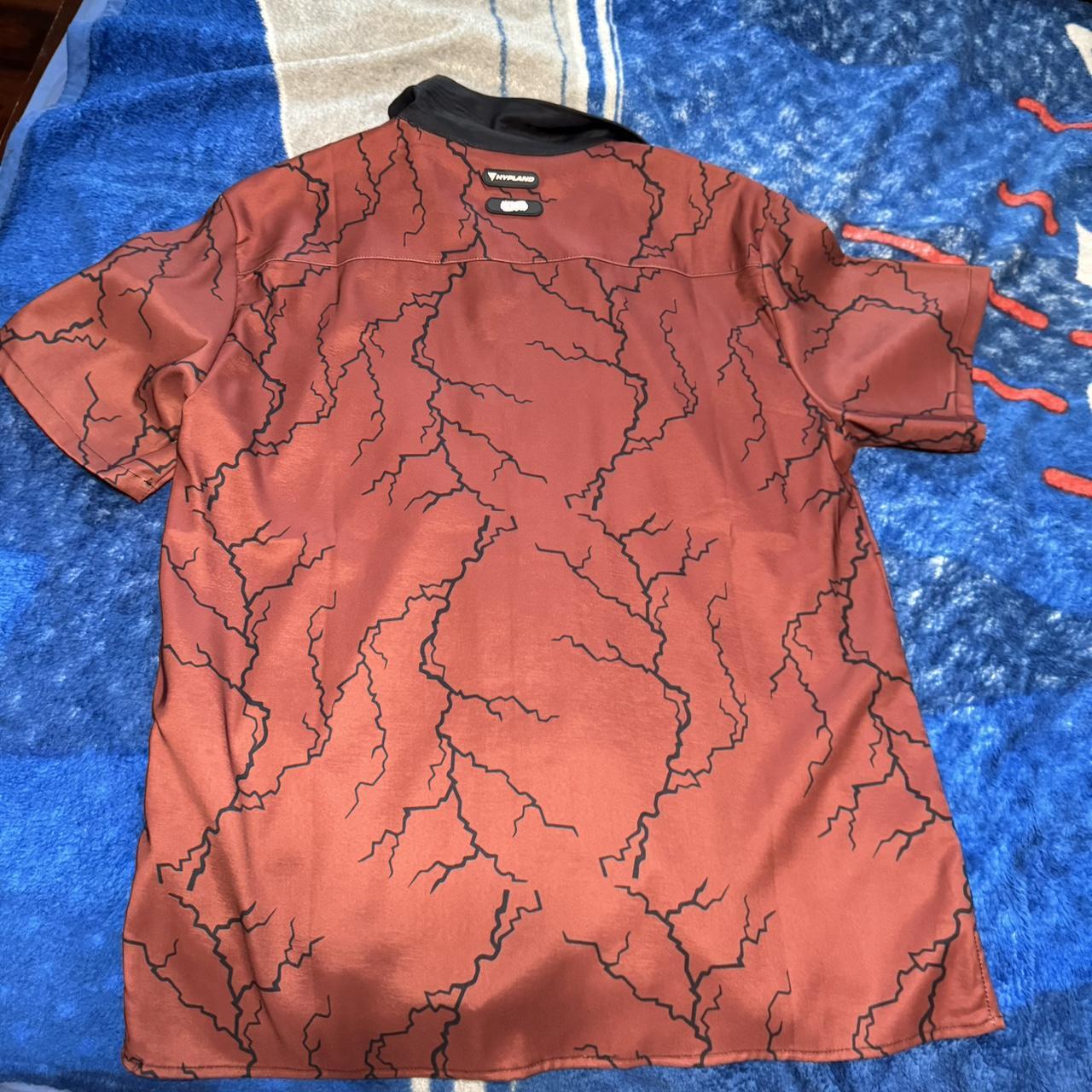 Hypland Naruto Itachi button up size L brand Depop
