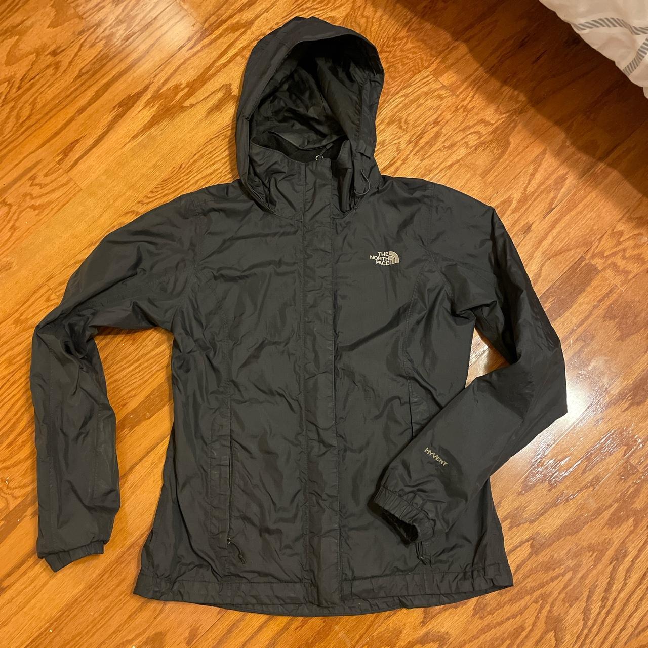 Womens North Face Rain Jacketwindbreaker Size Depop