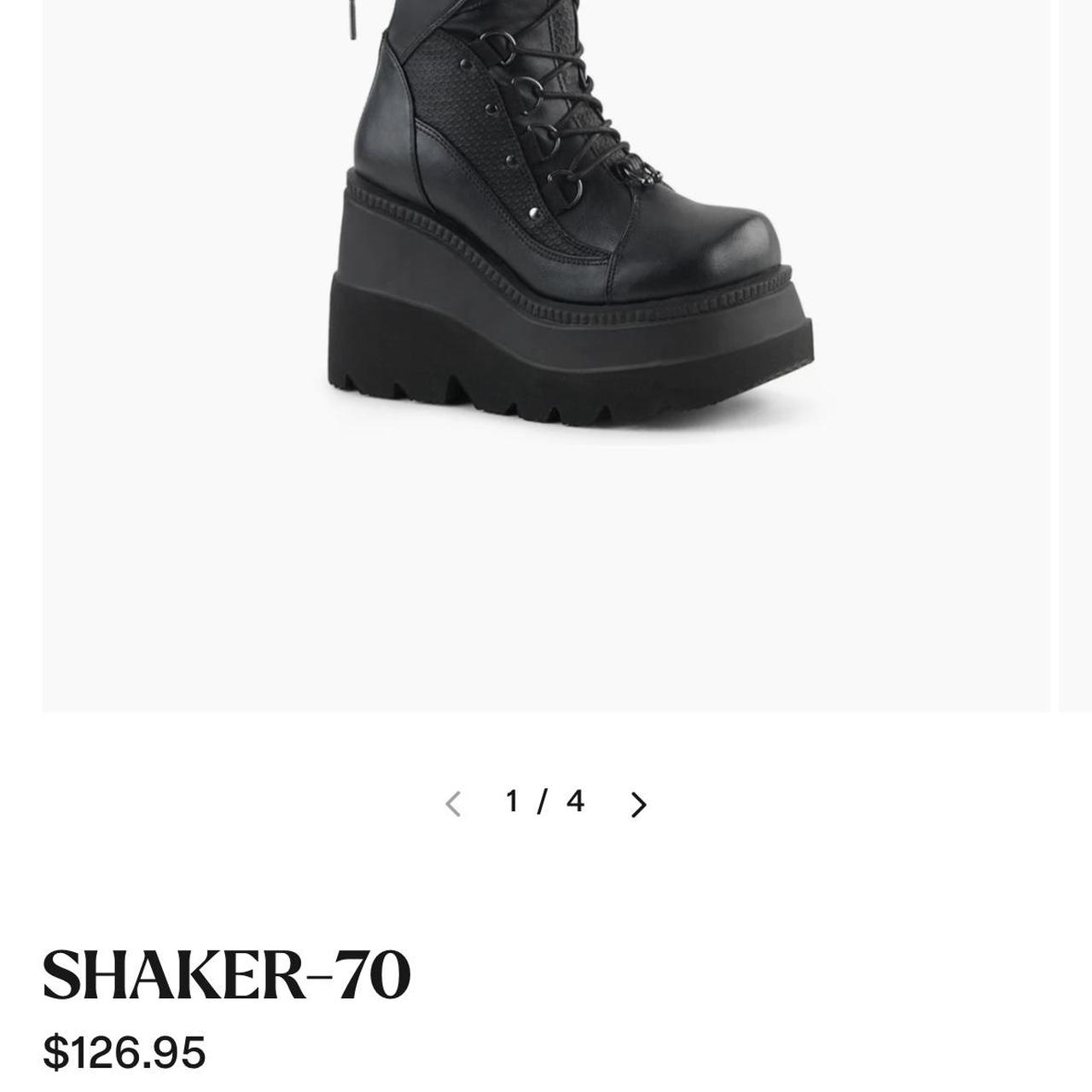 Demonia Women's Platform Boots - Black - US 5 – d… - image 5