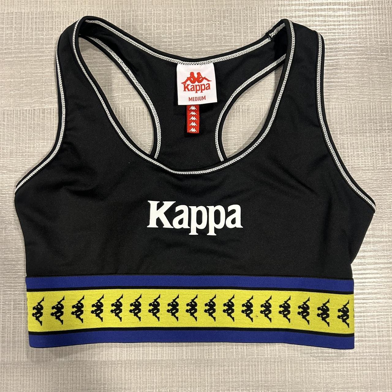 Kappa sports bra universityofmichigan michigan. Depop