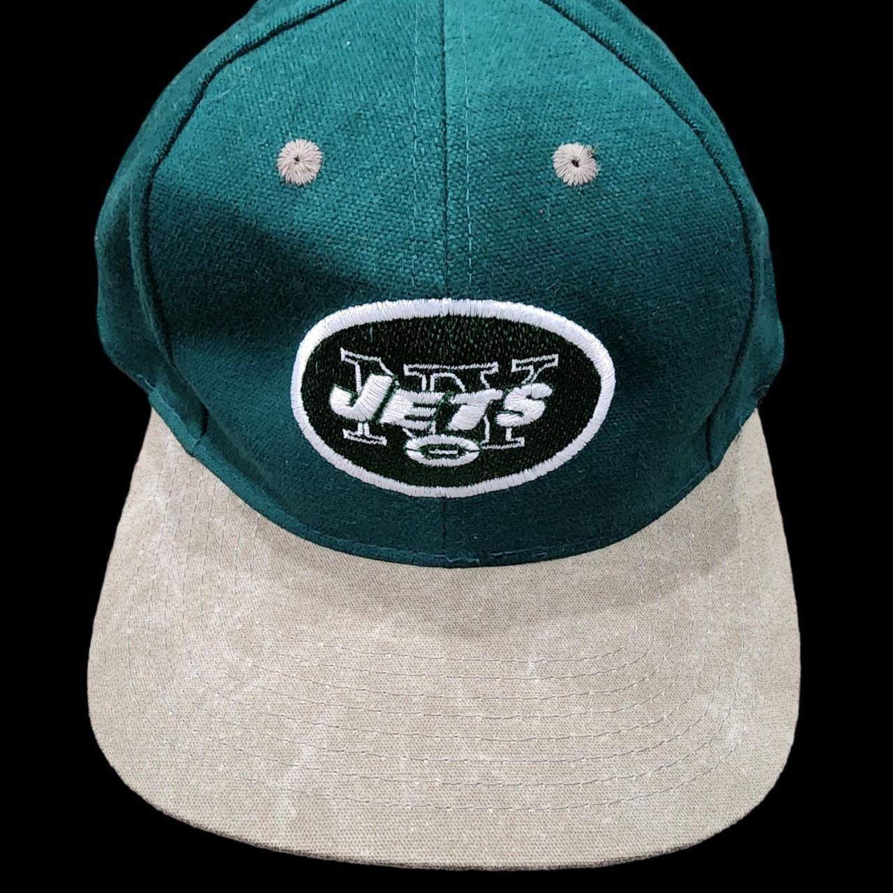 Vintage New York Jets snapback hat in green. From - Depop