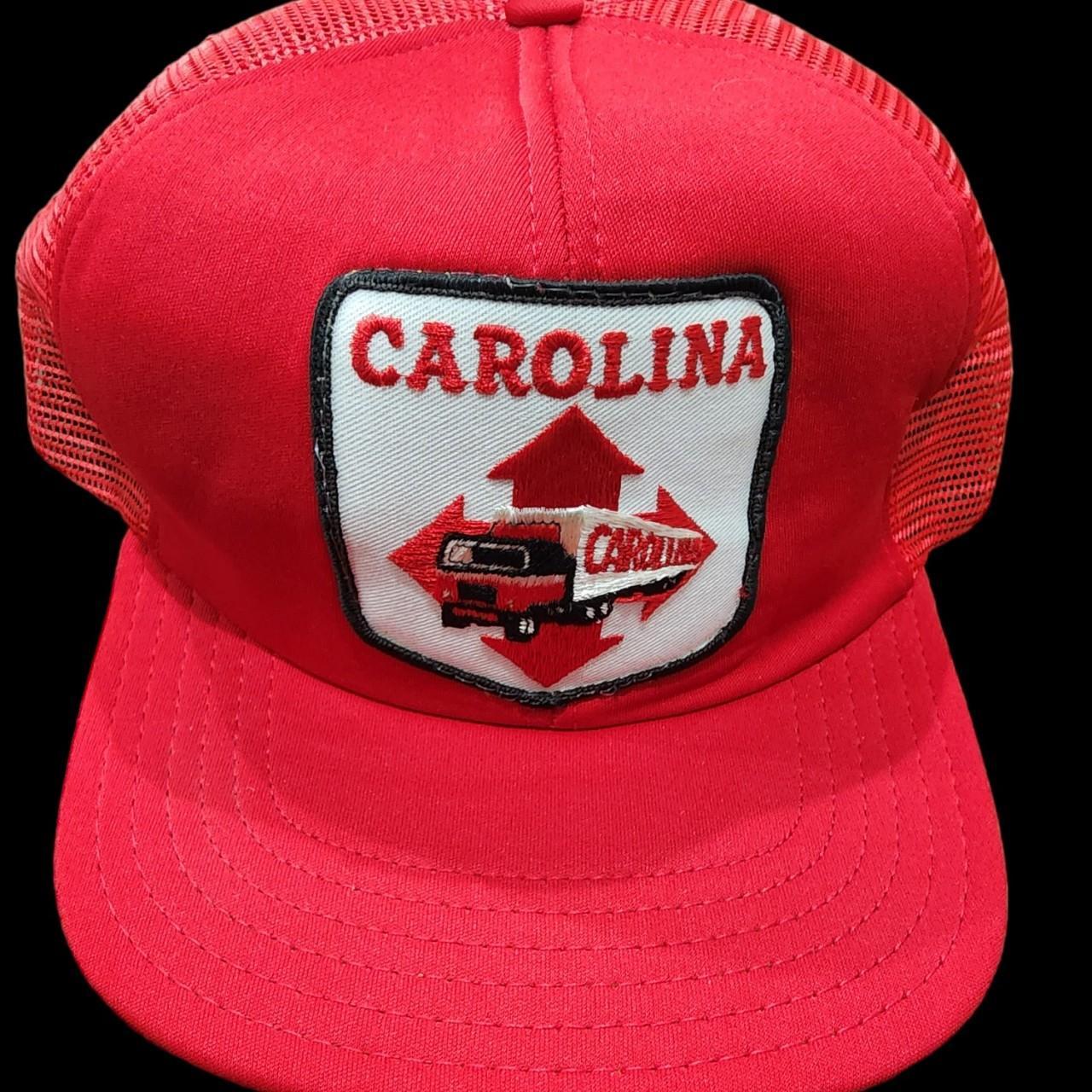 red carolina panthers hat