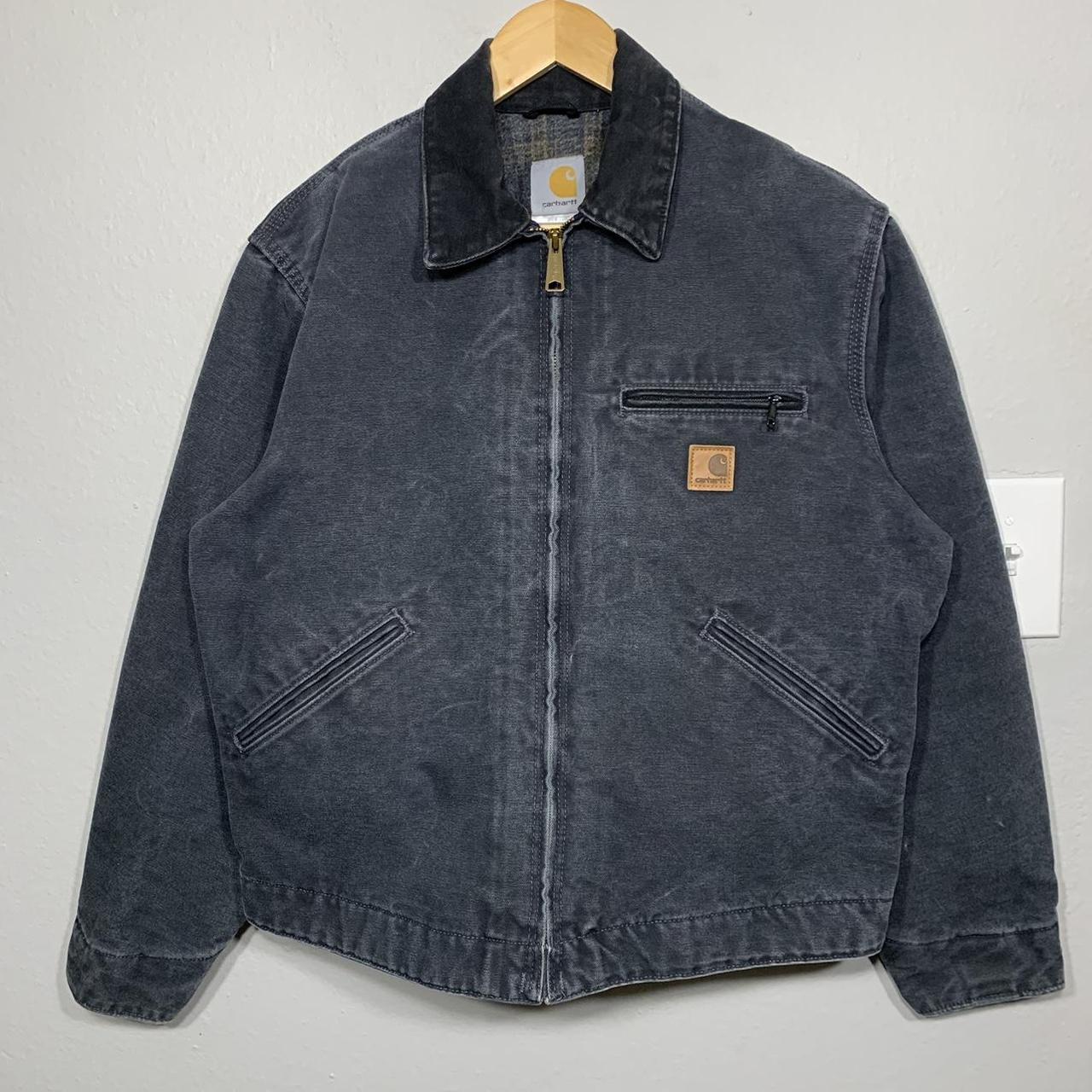 Carhartt Men's Grey Jacket | Depop