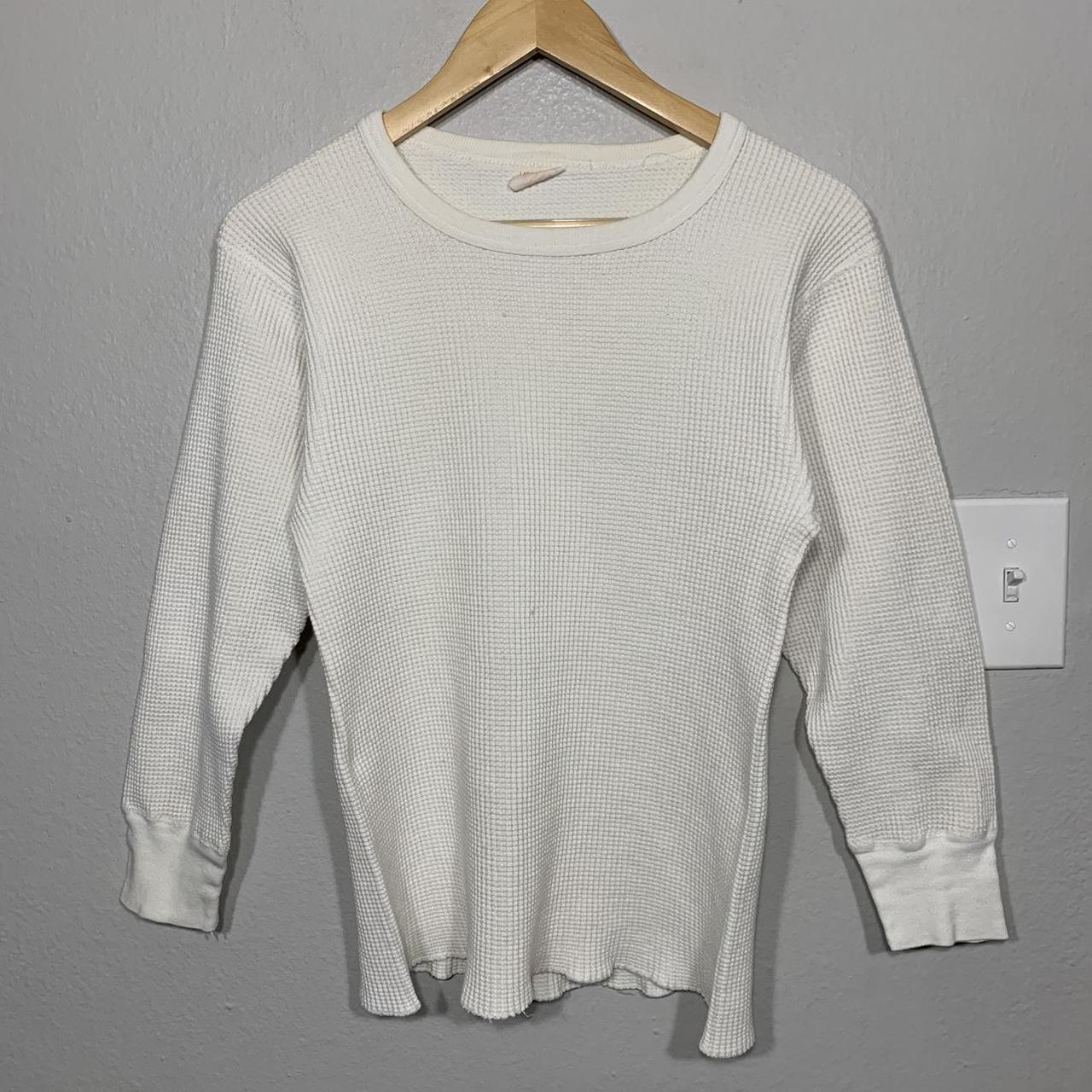 Vintage 70s sears mens store thermal shirt waffle depop