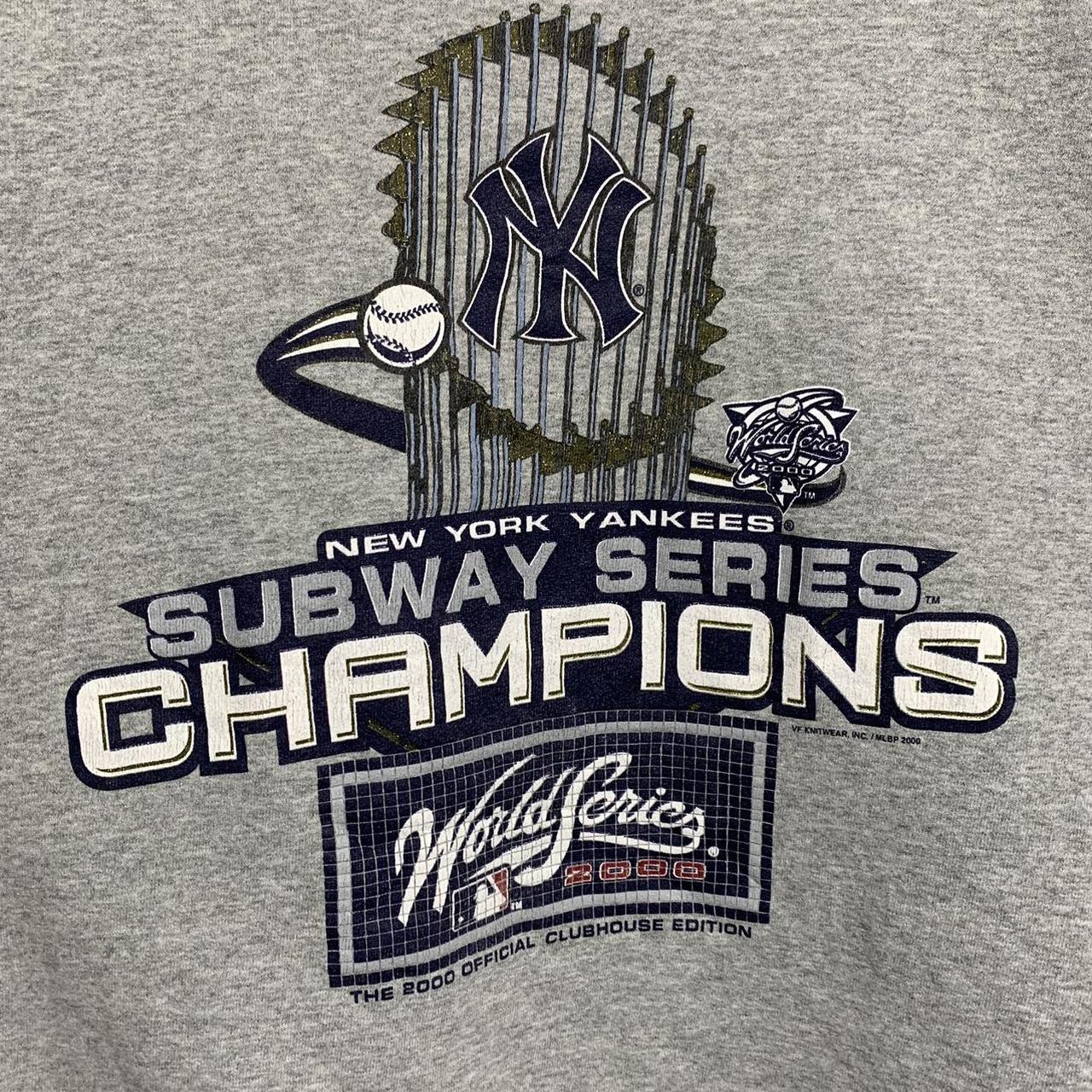 Vintage 2000 Y2K New York Yankees Subway Series - Depop