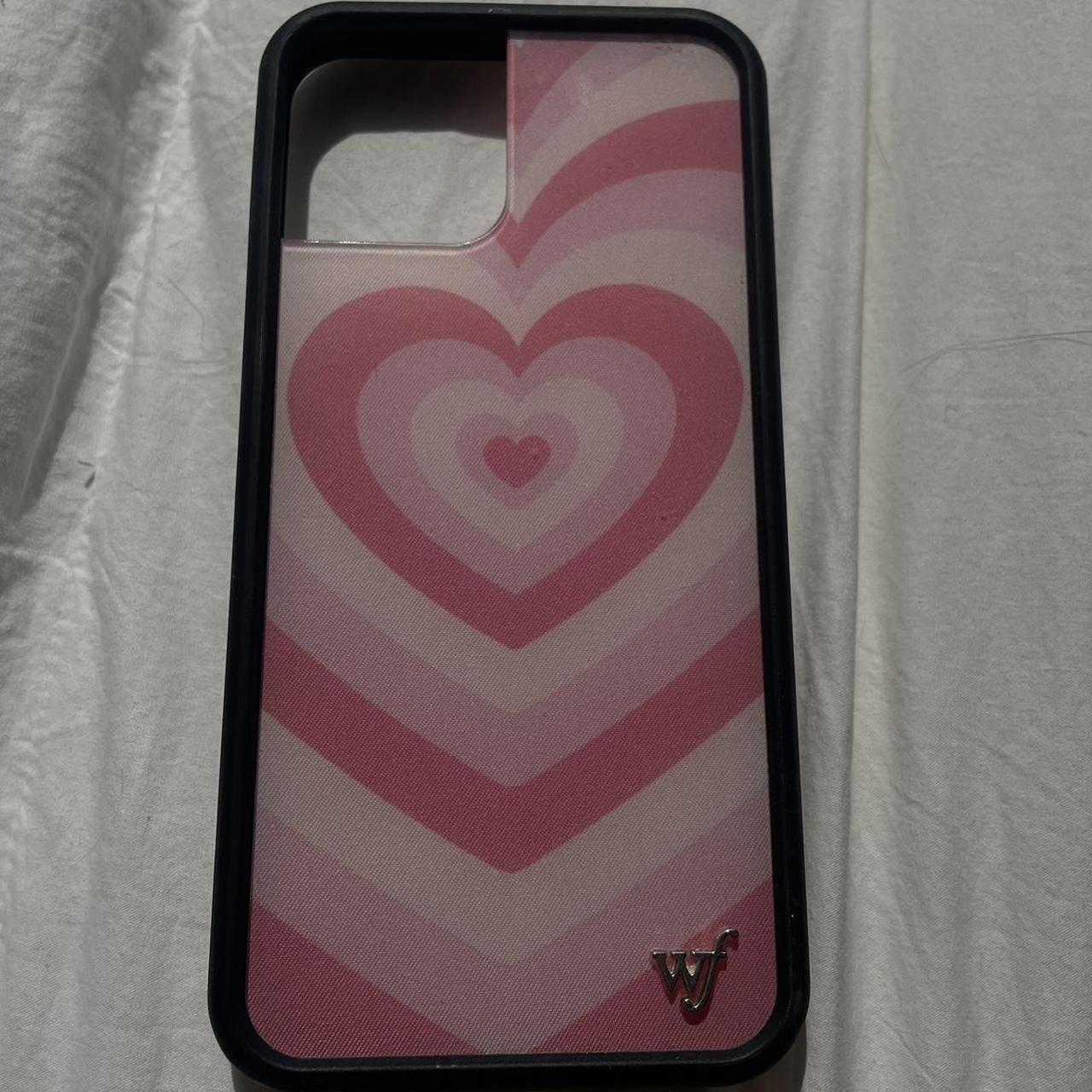 Rose Latte Love Wildflower Pink Heart Case Wildflower Rose Latte