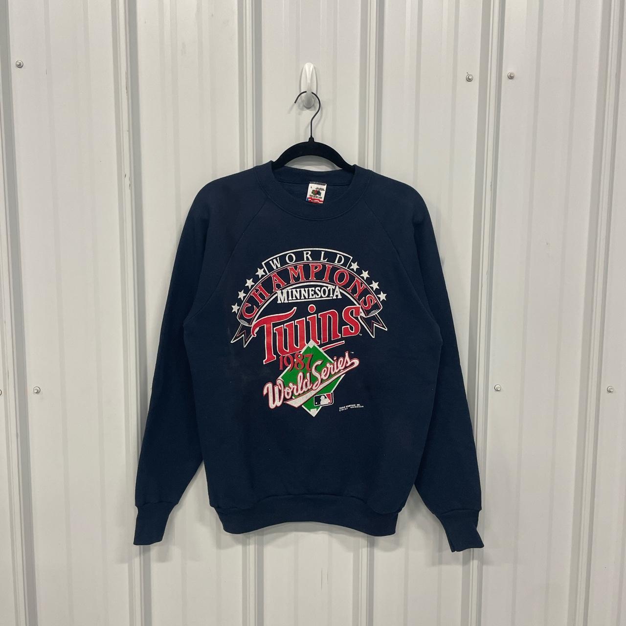 1987 Minnesota Twins World Series Sweatshirt - Men's Medium