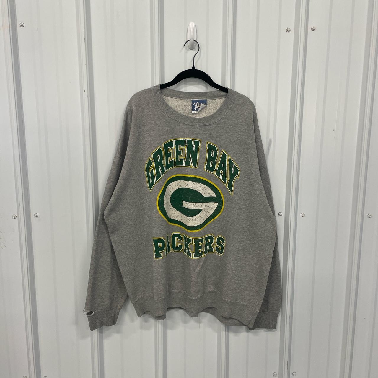 Vintage Green Bay Packers Sweatshirt Green Bay - Depop