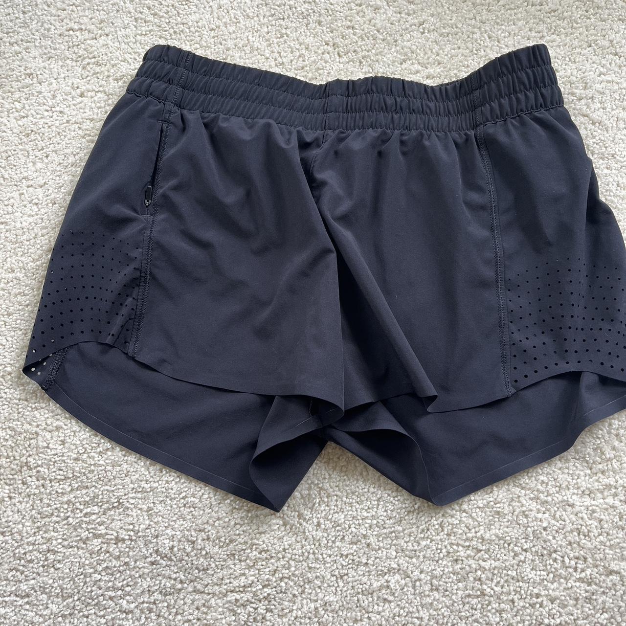 Athleta Women's Black Shorts Depop
