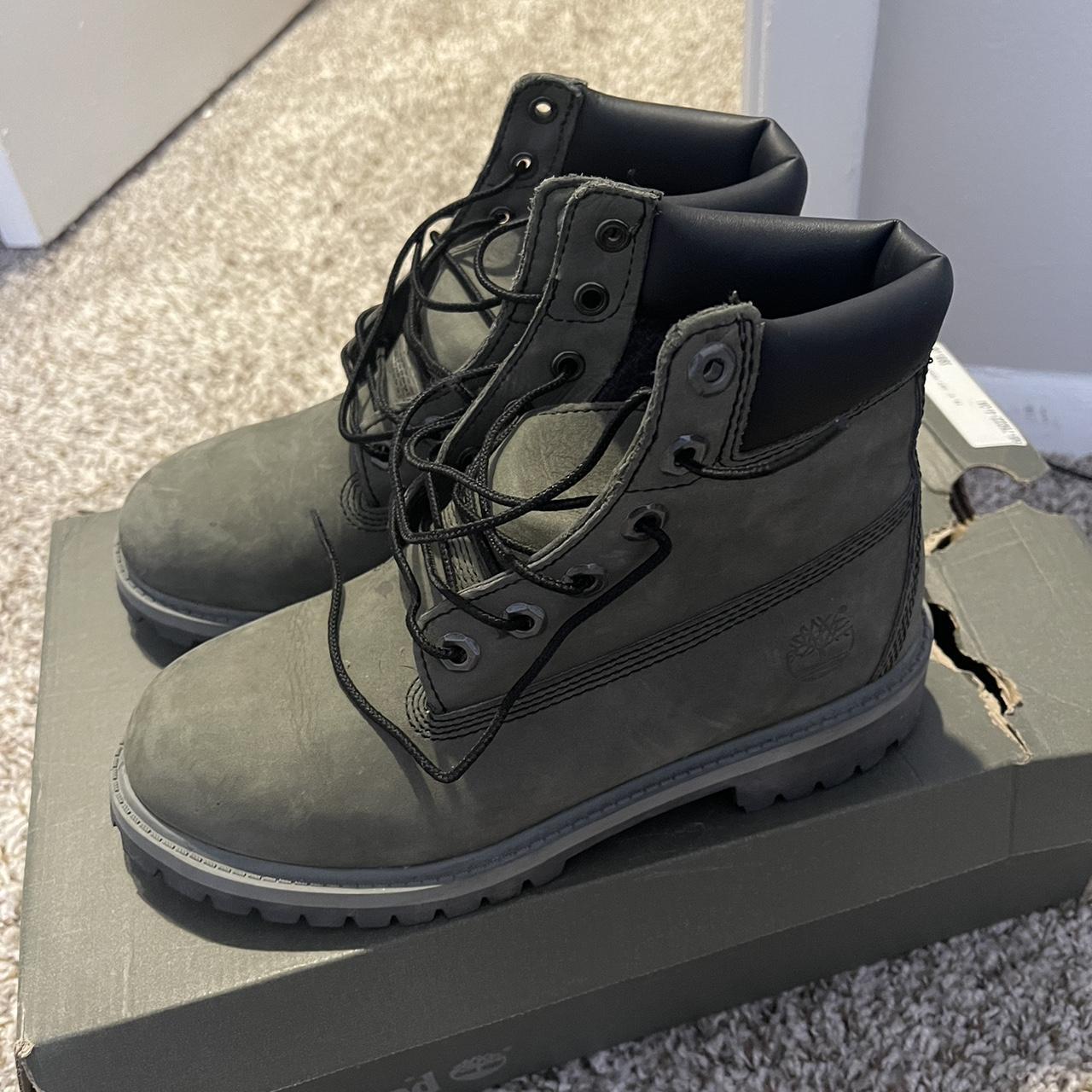 Kids grey timberlands online