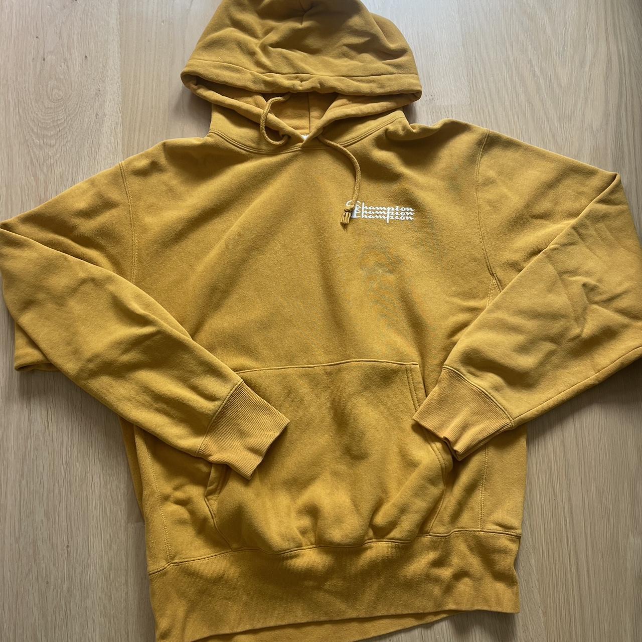 Champion sweater outlet mustard