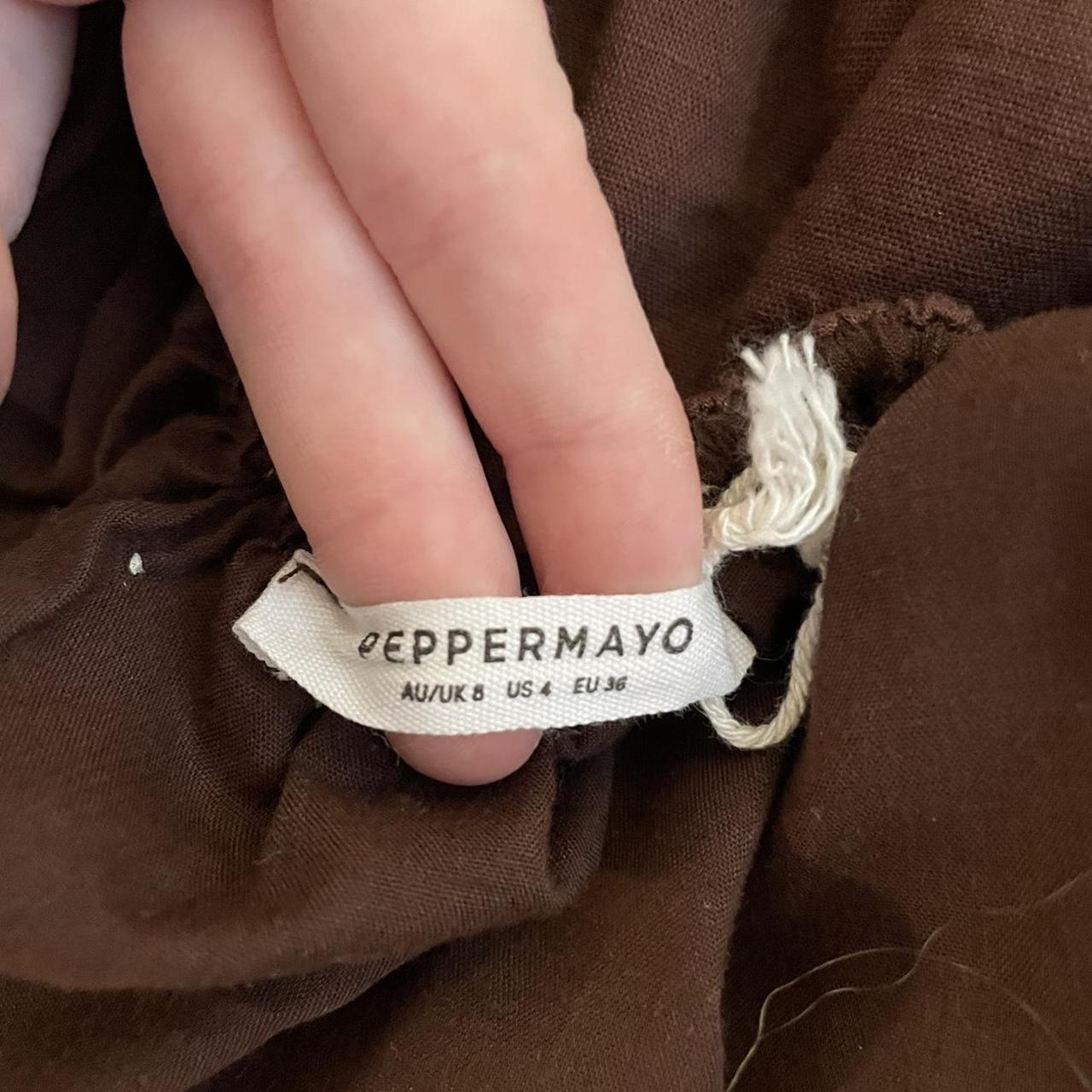 Peppermayo Women's Brown Dress Depop