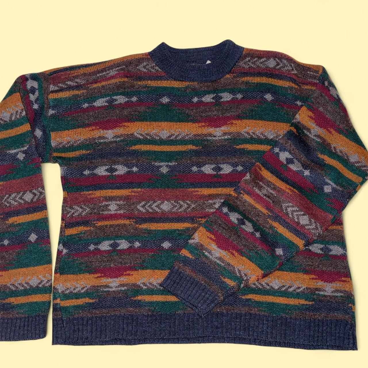 Men's Sweater - Multi - XL – Multi-coloured Appar… - image 1