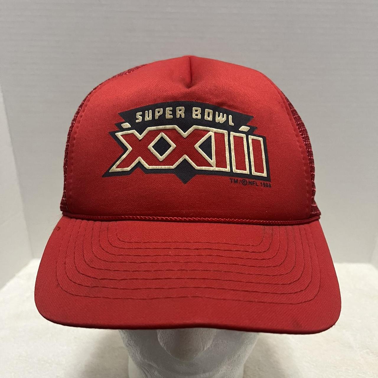 Super Bowl XXIII 1988 Snapback Hat Vintage 80s Trucker 