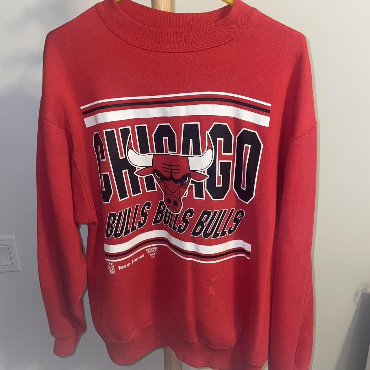 Chicago bulls oversized sweatshirt hot sale