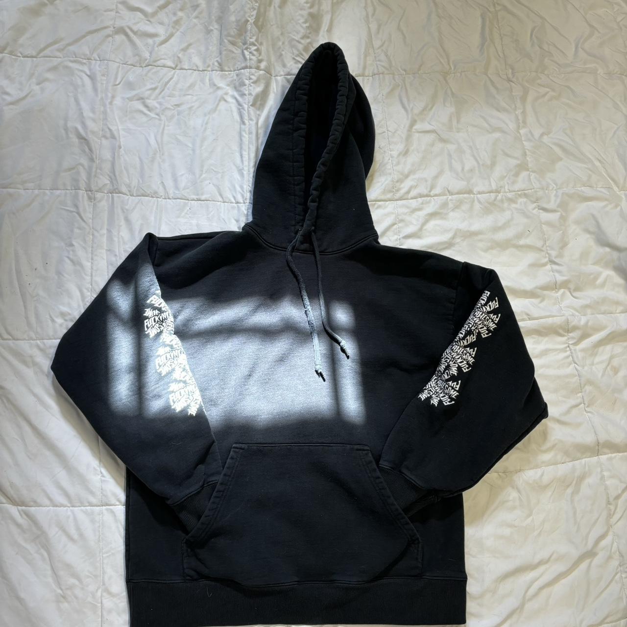 Fucking Awesome Hoodie - Logo spirals up both arms... - Depop