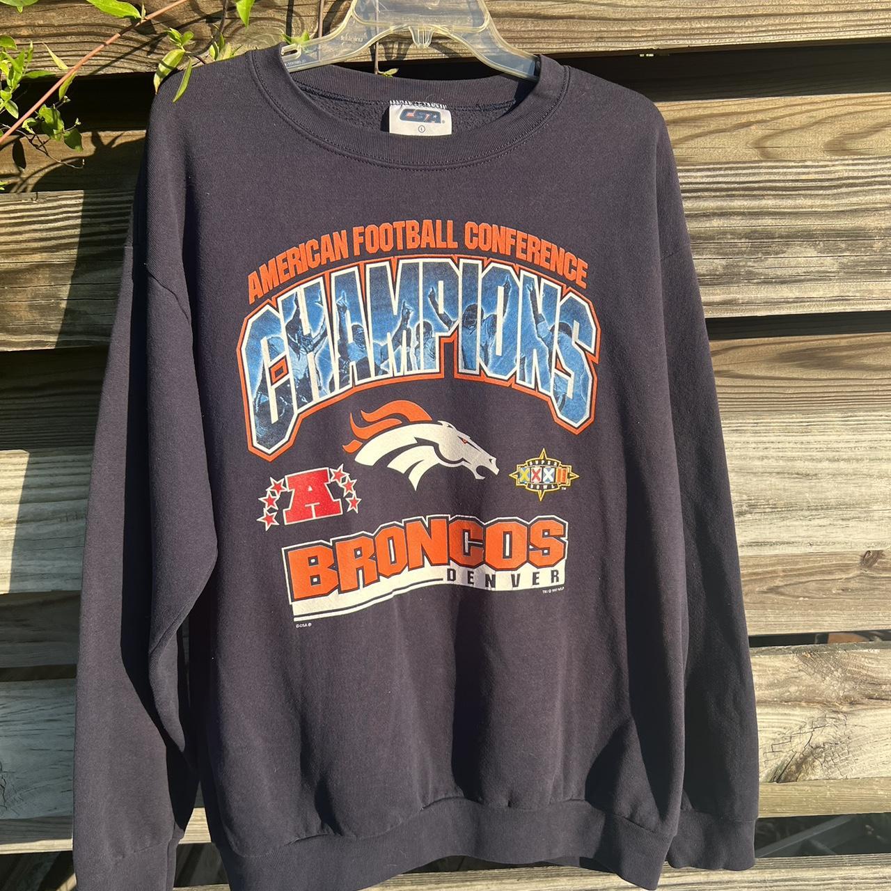 Vintage Denver Football 90s Broncos Sweatshirt