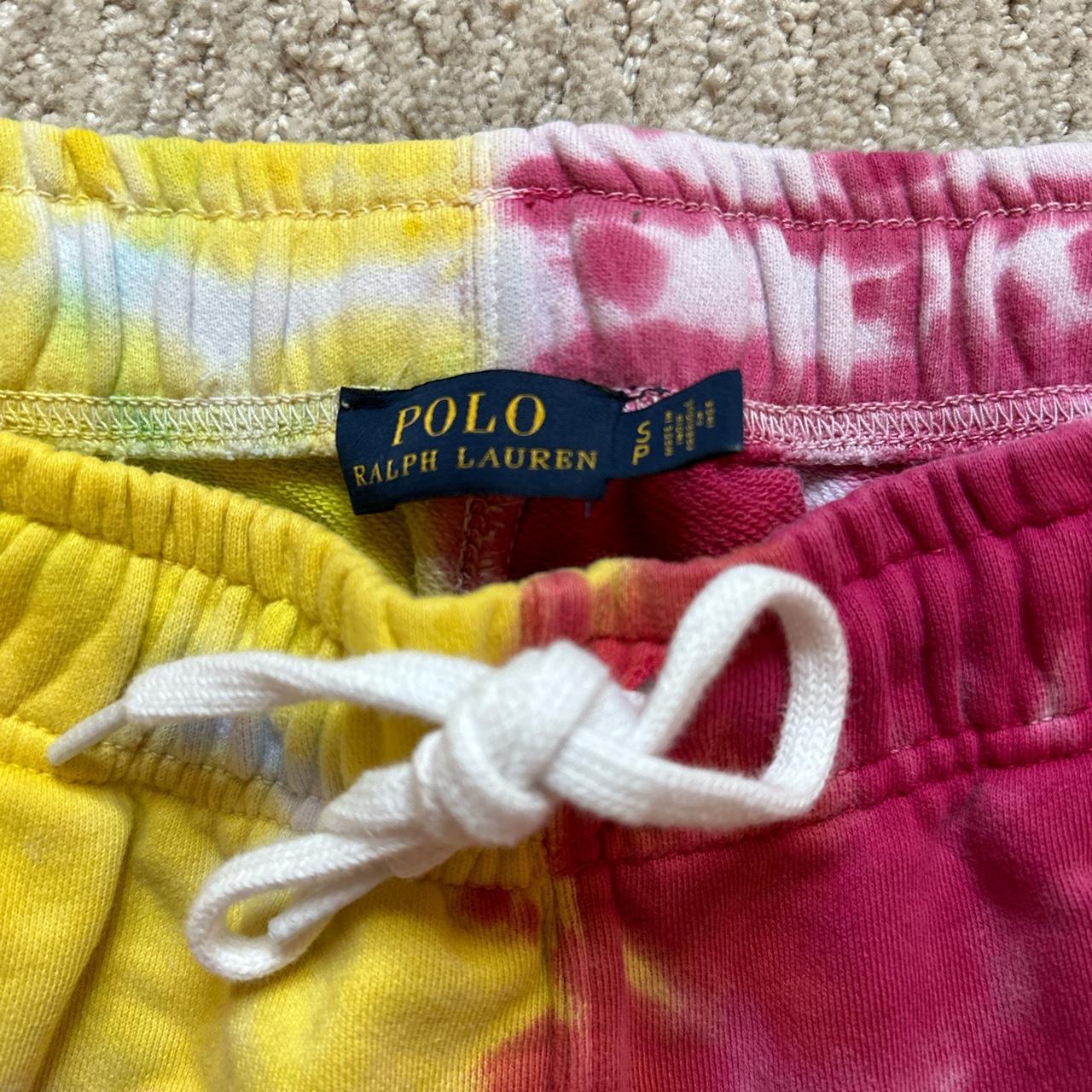 Polo Ralph Lauren Women's Pink and Blue Joggerstracksuits Depop