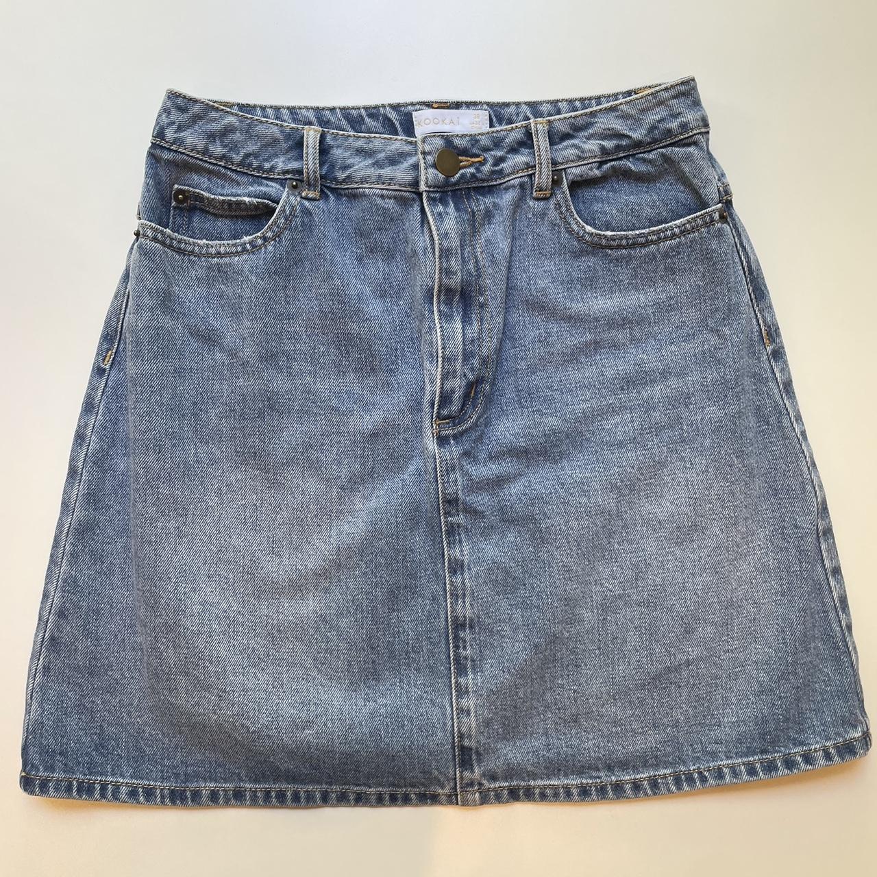 Denim skirt KOOKAI Size 38 - would fit a size... - Depop