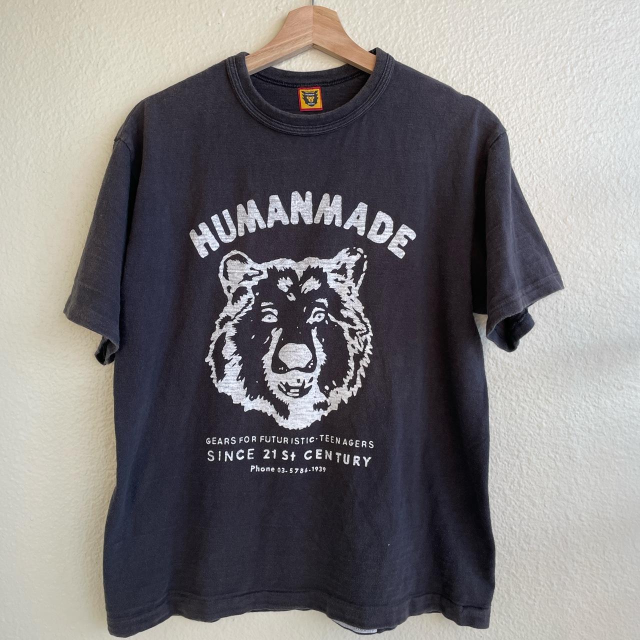 Human Made Bear Shirt Size L No major flaws or... - Depop