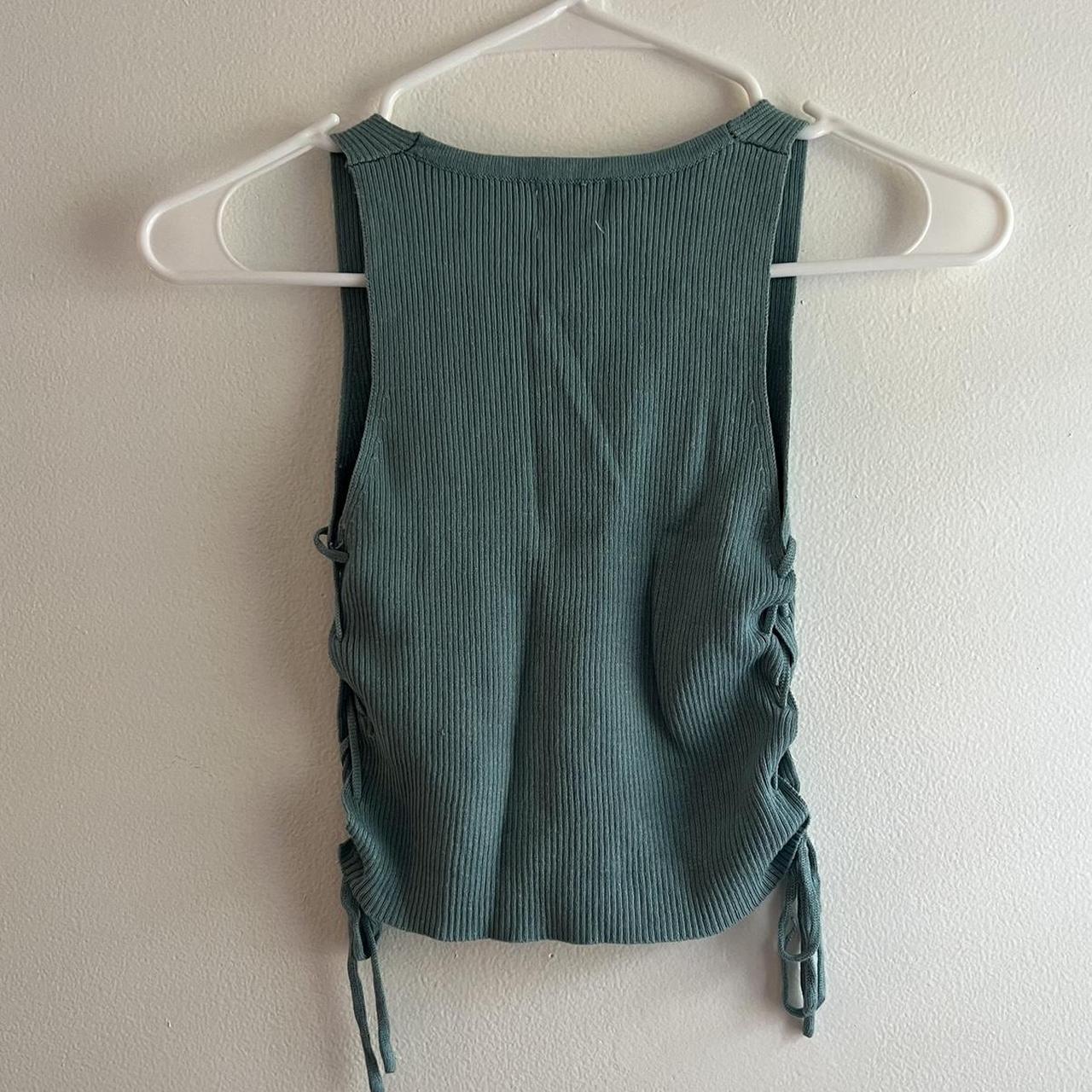 DREAMERS BY DEBUT Women's Blue and Green Vest (3)