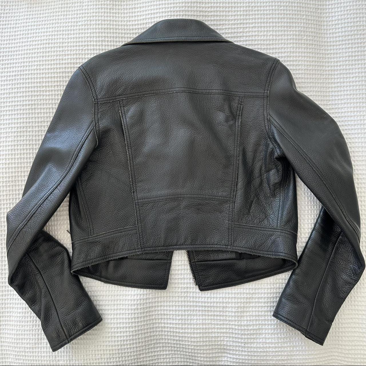 T by Alexander Wang Leather biker Jacket CA00985 | Depop T by Alexander Wang Leather biker Jacket CA00985 | Depop