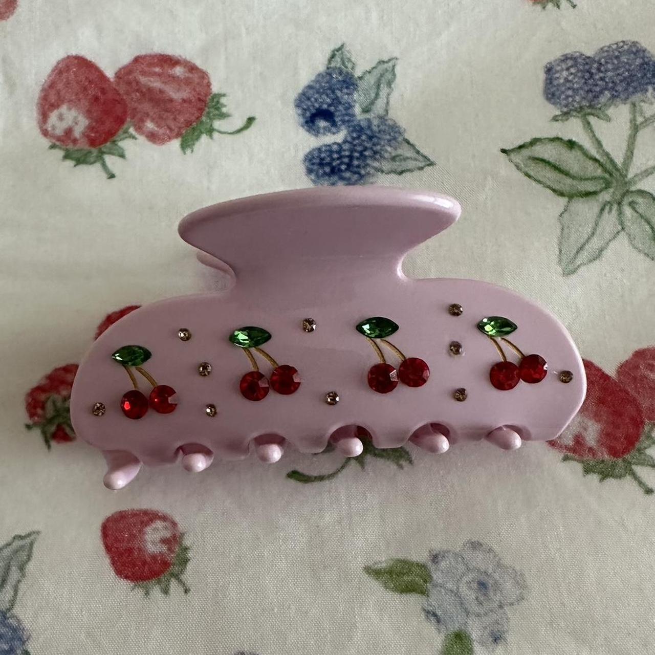 Djerf Avenue Women's Pink and Red Hair-accessories (3)
