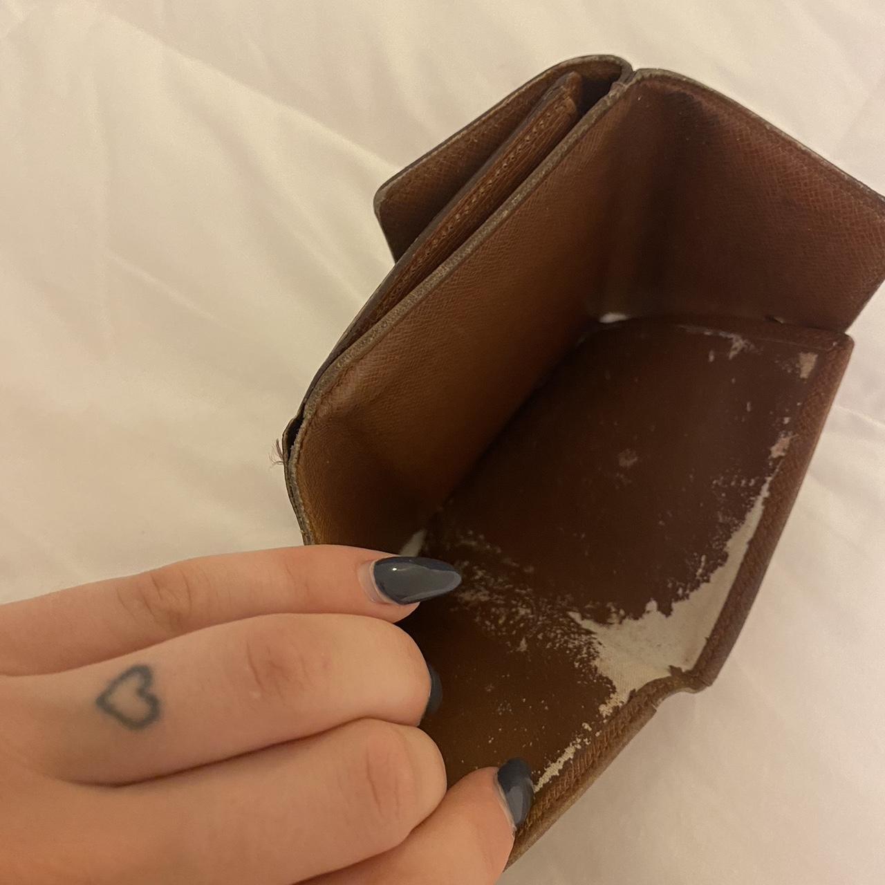 authentic louis vuitton wallet … (note: has ripped - Depop