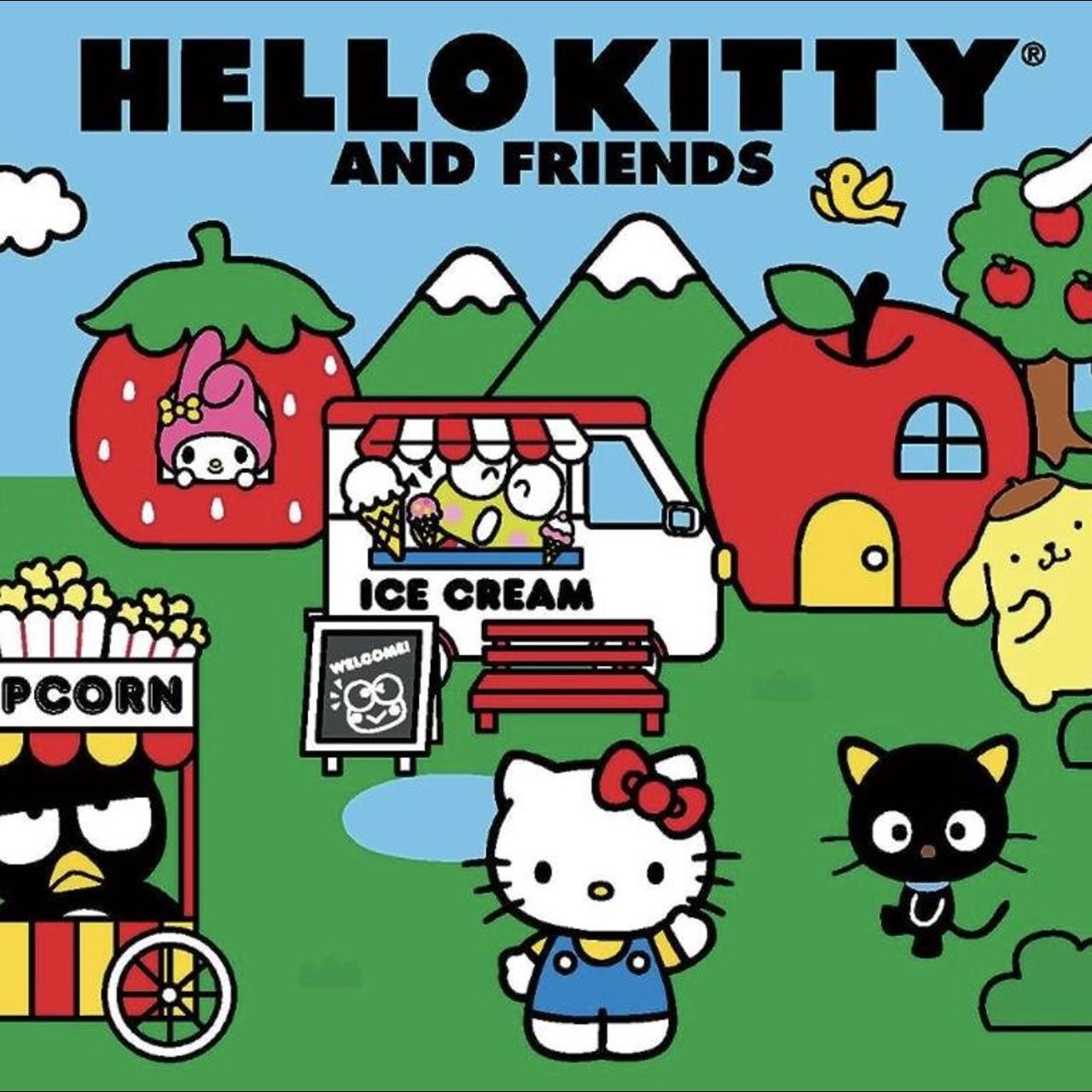 Hello Kitty 3 poster Bundle!! ⧾ holes in all 4... - Depop